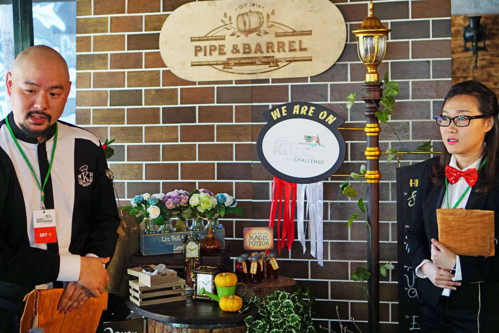 Pipe and Barrel - Pemenang Dilmah Real High Tea Challenge Cafe & Restaurant di Surabaya